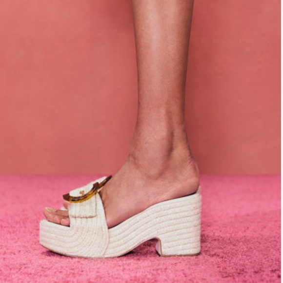 NWT Cult Gaia Cleia Platform Shoes - Picture 3 of 11